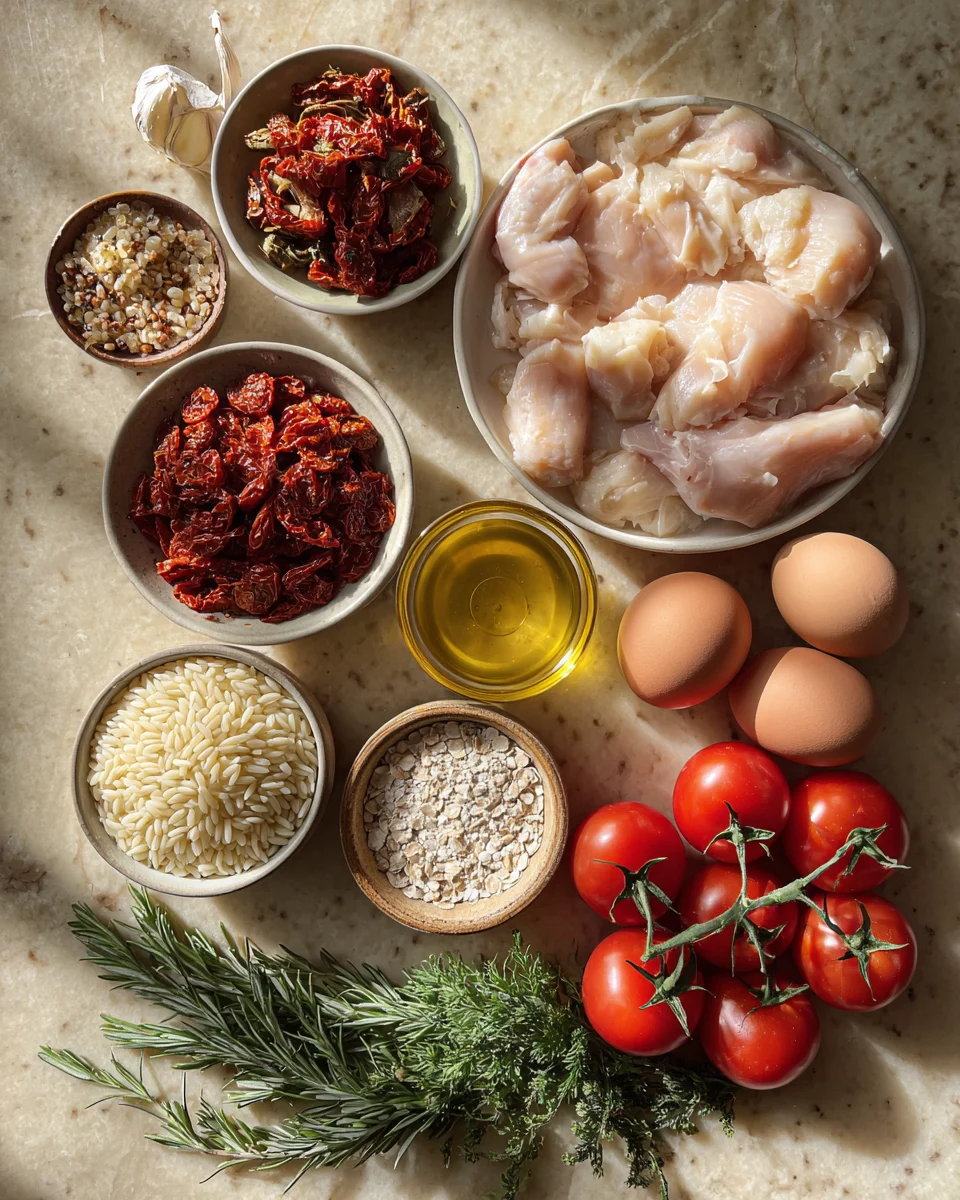 Creamy Sun-Dried Tomato Orzo Chicken