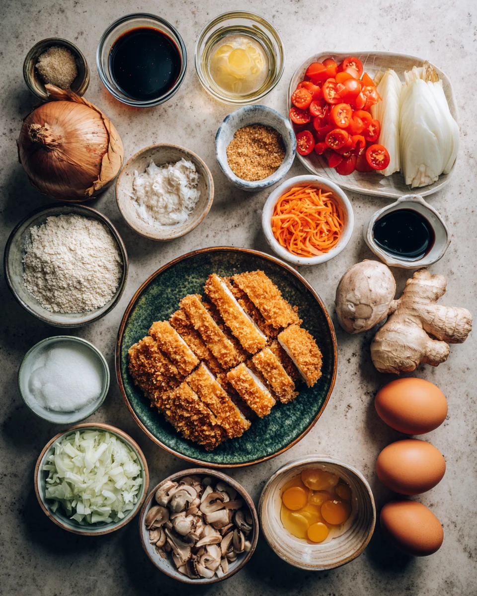 Crispy Chicken Katsu Bowl: A Delightful Fusion of Flavor and Texture