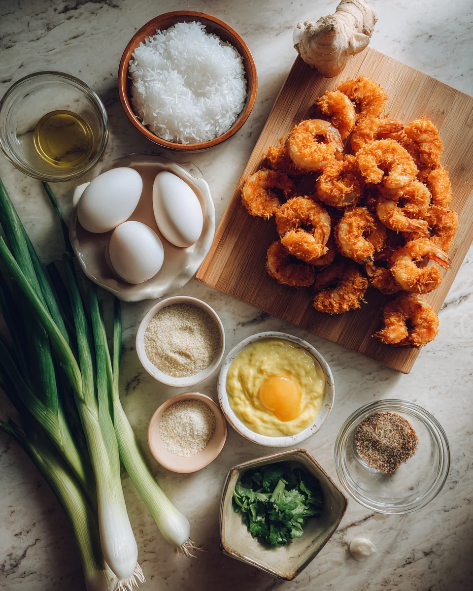 Crispy Coconut Shrimp with Mango Dip