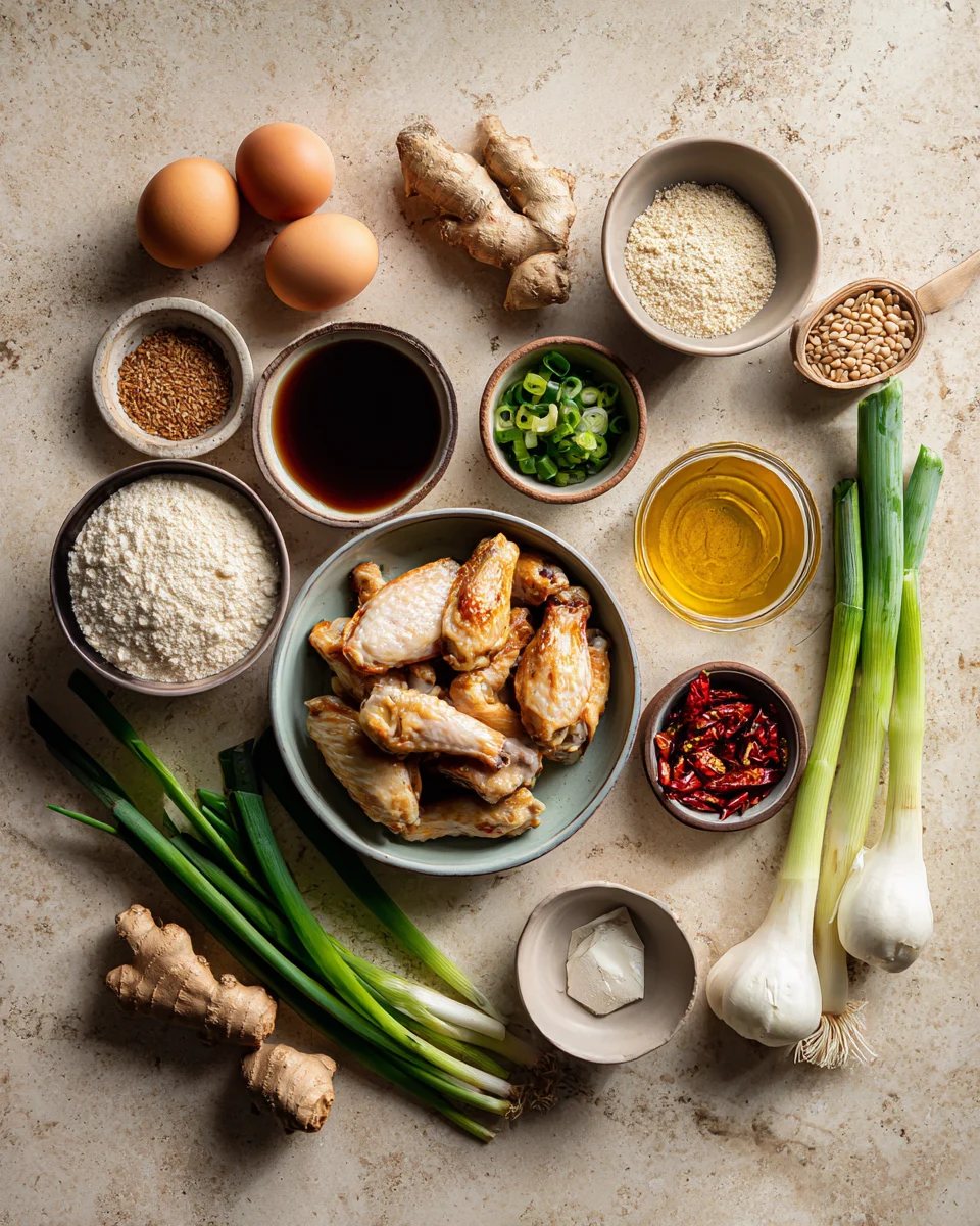 Crispy Honey Soy Chicken Wings