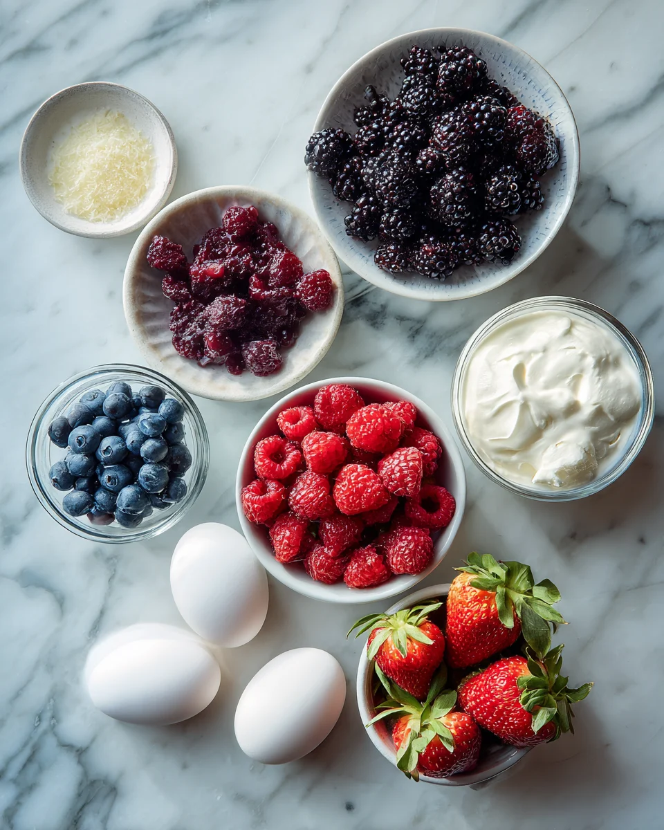 Frozen Yogurt Berry Bark