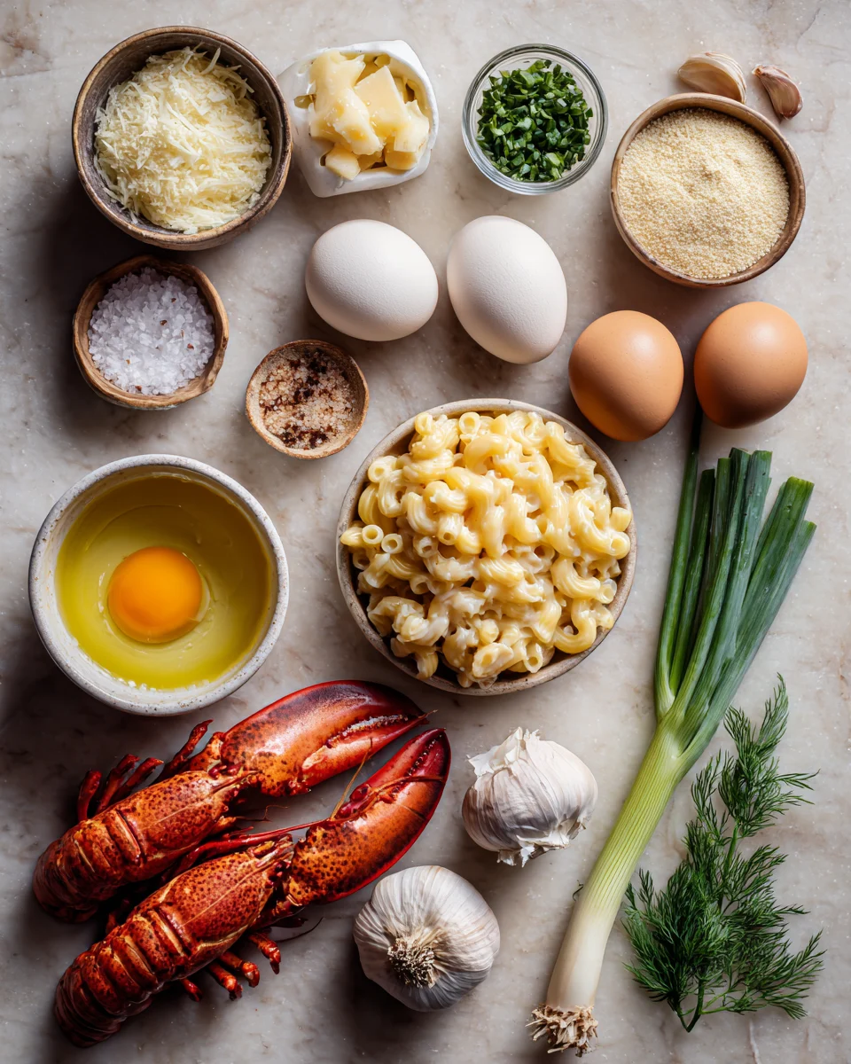 Garlic Butter Lobster Mac and Cheese