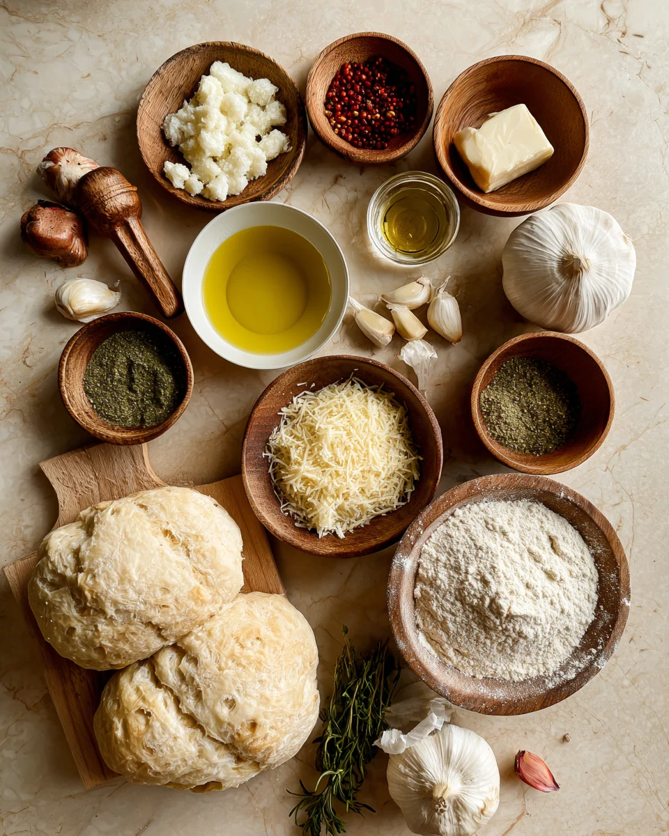 Garlic Parmesan Artisan Bread