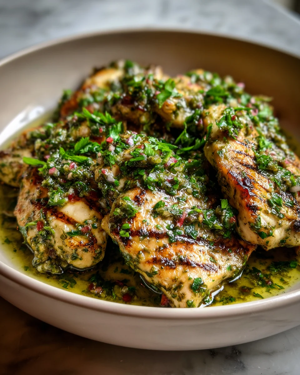 Grilled Salsa Verde Chicken