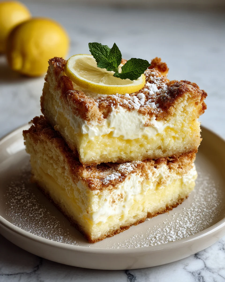 Lemon Cream Cheese Dump Cake