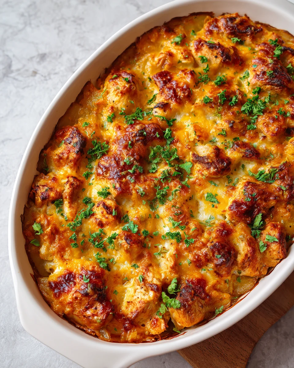 Loaded Baked Potato Chicken Casserole