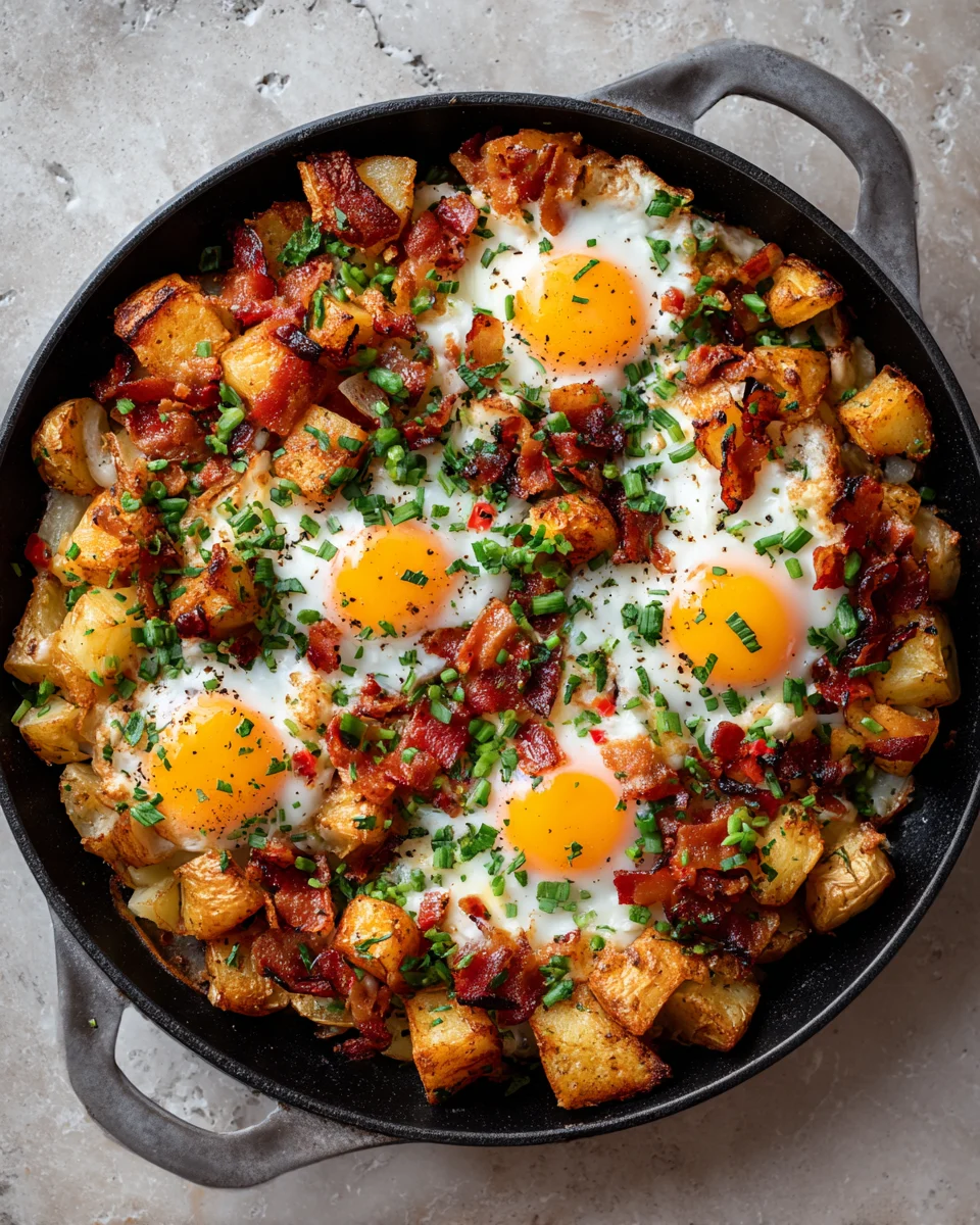 Loaded Brunch Potato Skillet