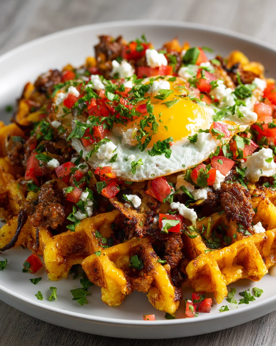 Loaded Nacho Waffle Fries Supreme