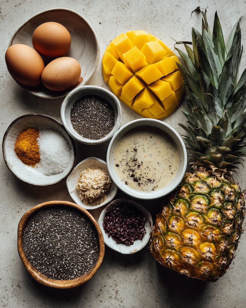 Mango Coconut Chia Pudding