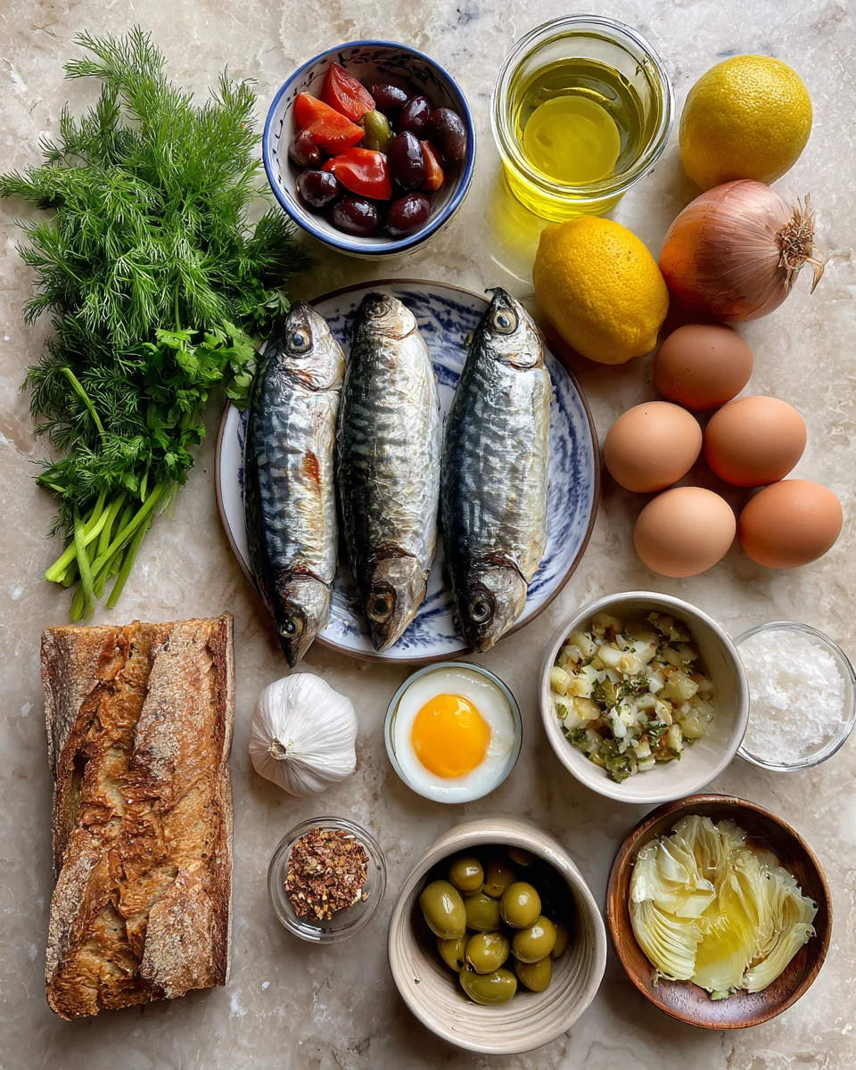 Mediterranean Sardine Toast