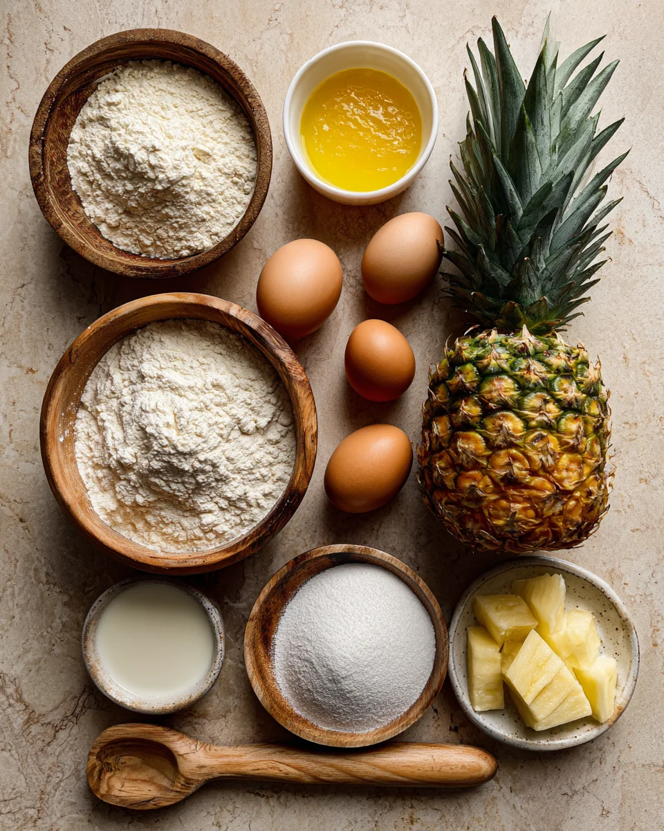 Mini Pineapple Upside Down Cakes