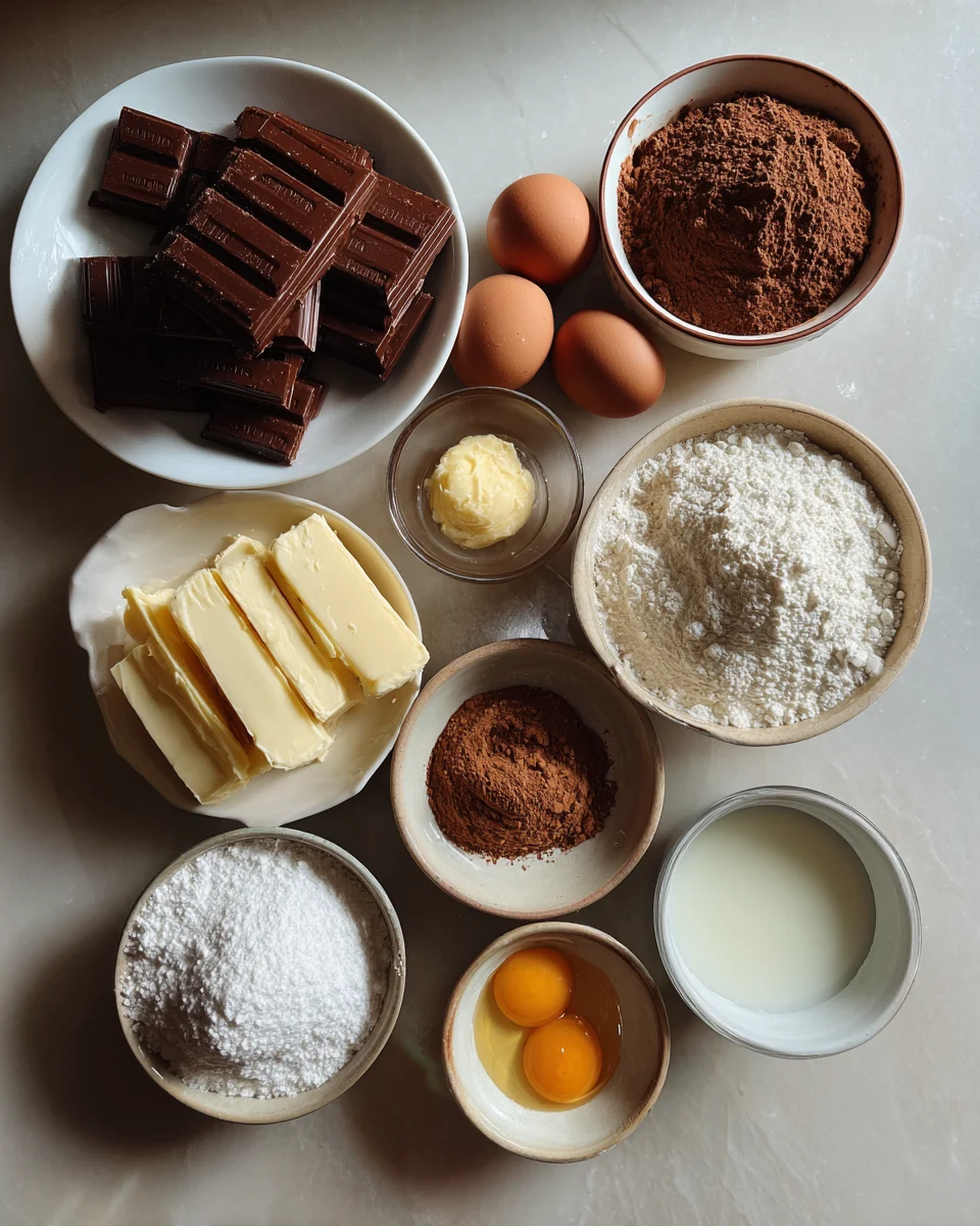 Molten Chocolate Soufflé Cups