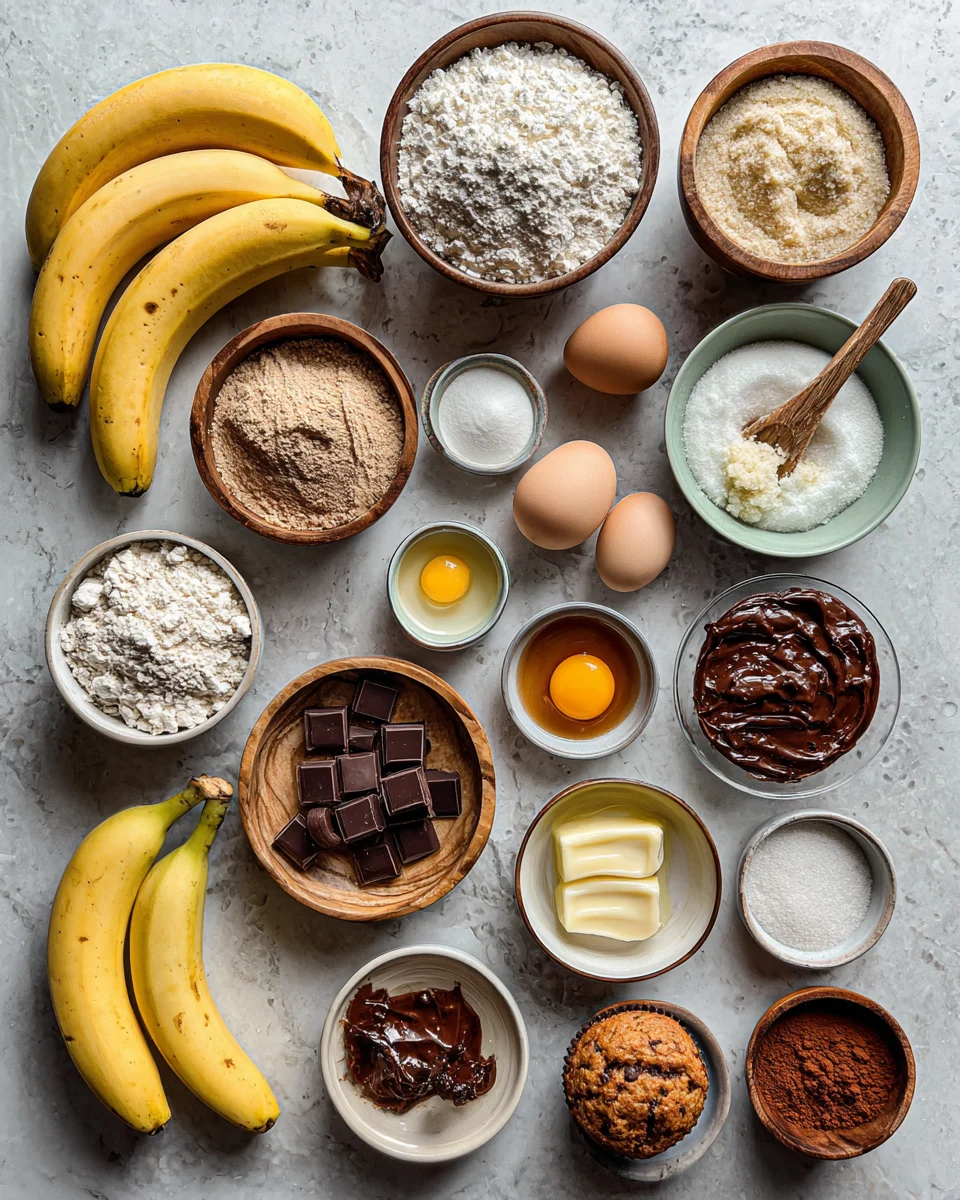 Delicious Nutella Swirl Banana Muffins: A Family Favorite!