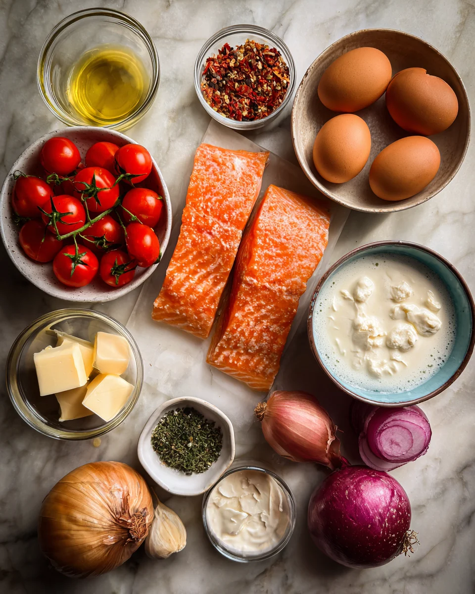 One-Pan Tuscan Salmon with Cream Sauce