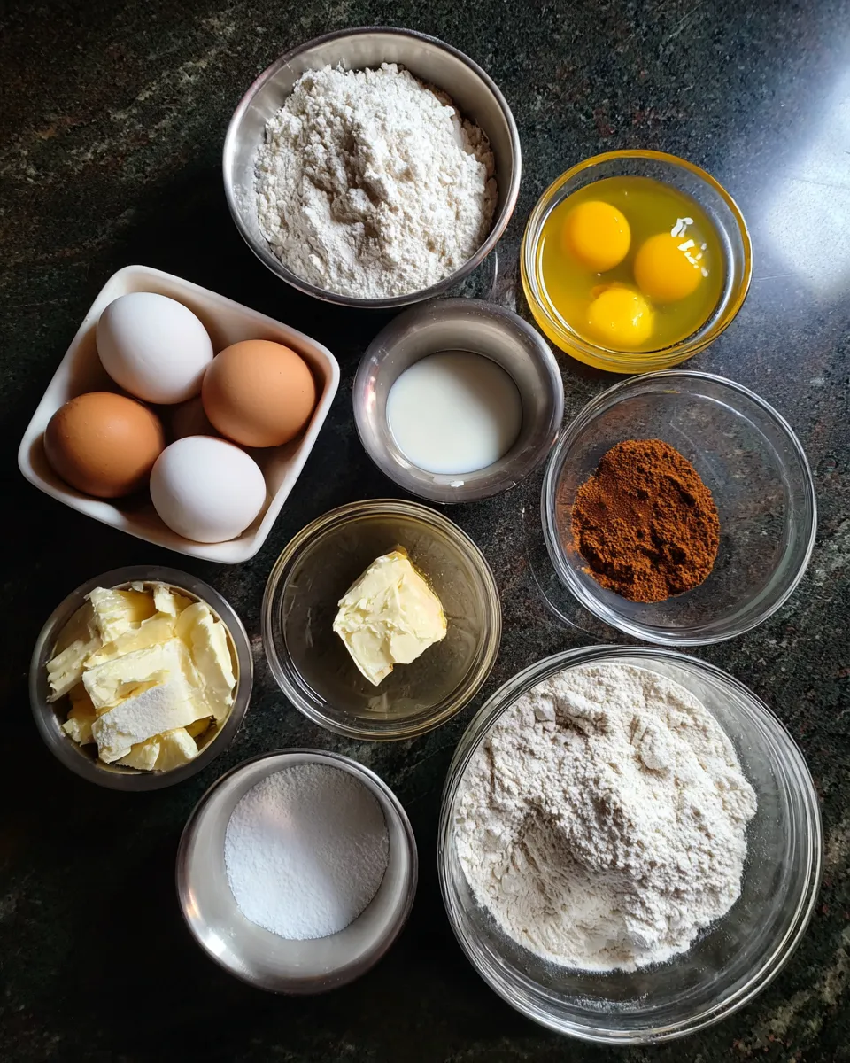 Ingredients for Indulgent Peach Cobbler Cheesecake Donuts: A Decadent Delight
