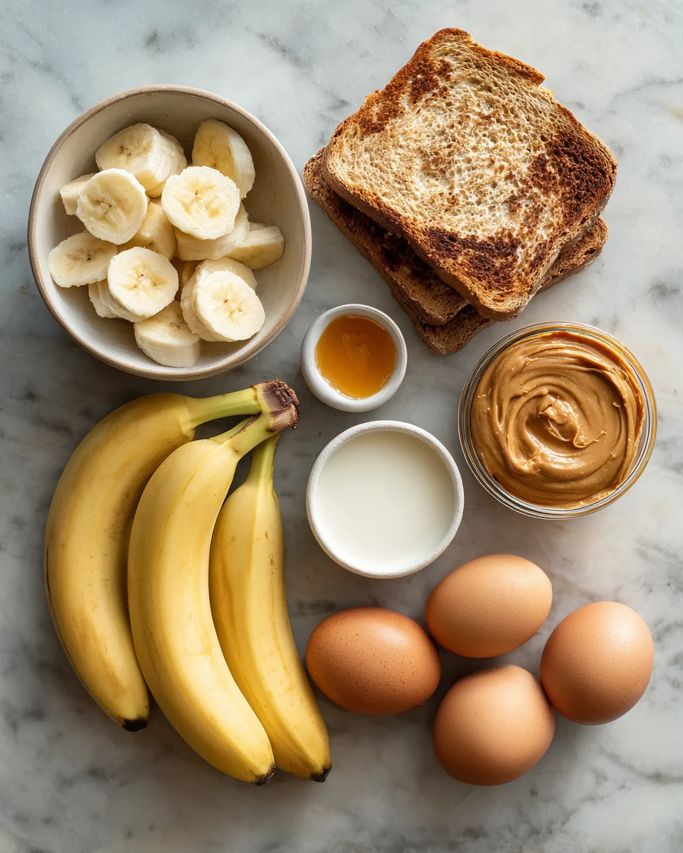 Peanut Butter Banana Toast Deluxe