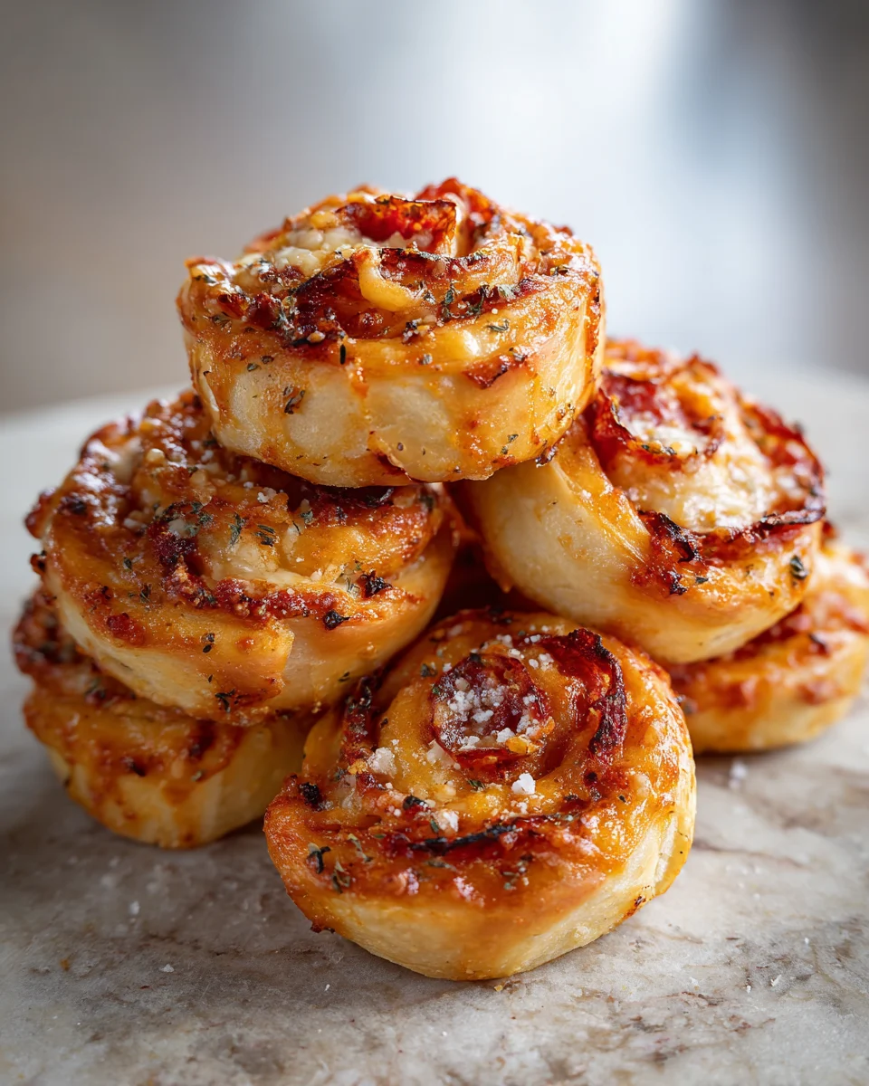 Rose Pepperoni Pizza Rolls: A Fun Twist on a Classic Snack