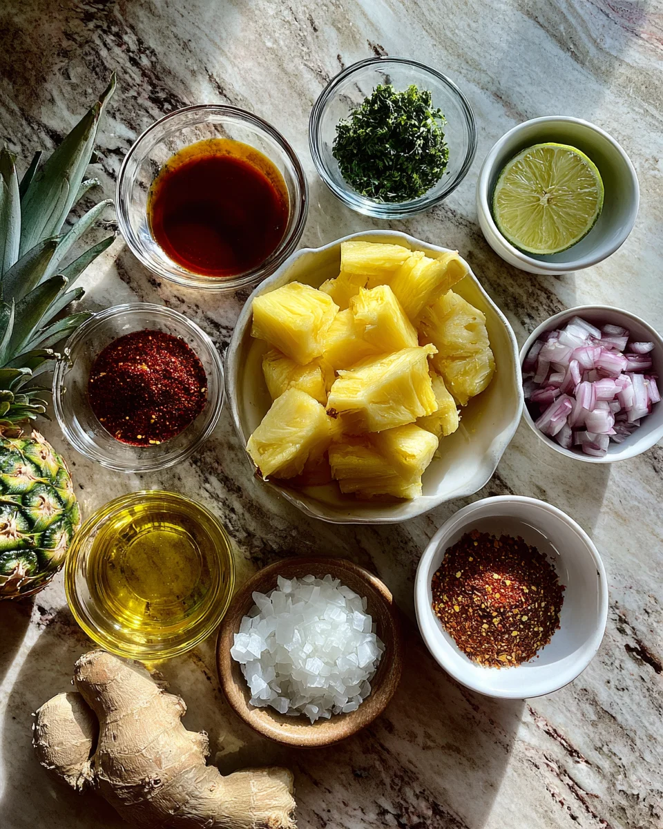 Delicious Rum Fried Pineapple Recipe
