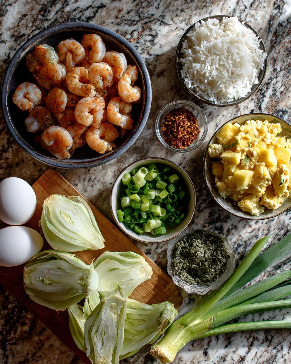 Shrimp and Pineapple Fried Rice