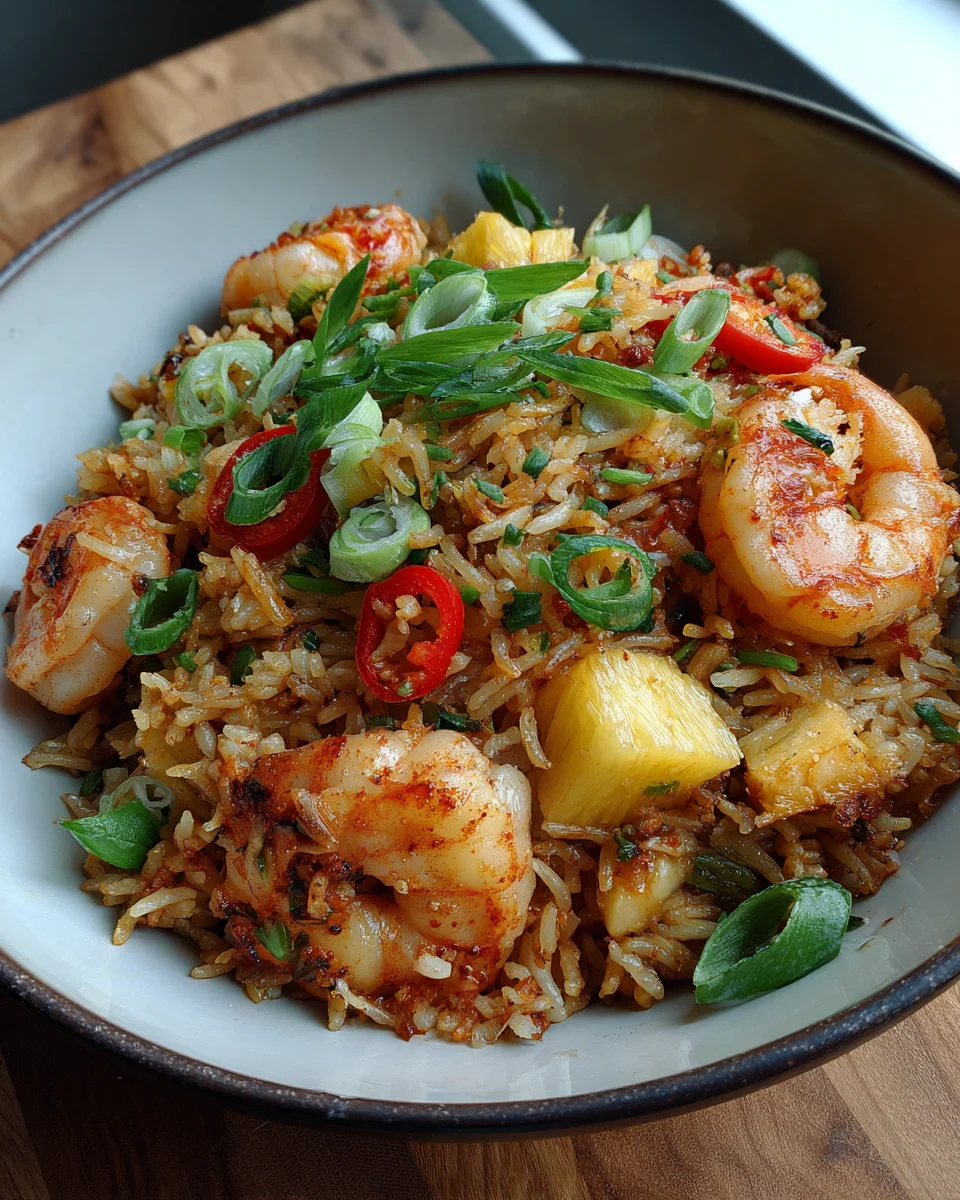 Shrimp and Pineapple Fried Rice