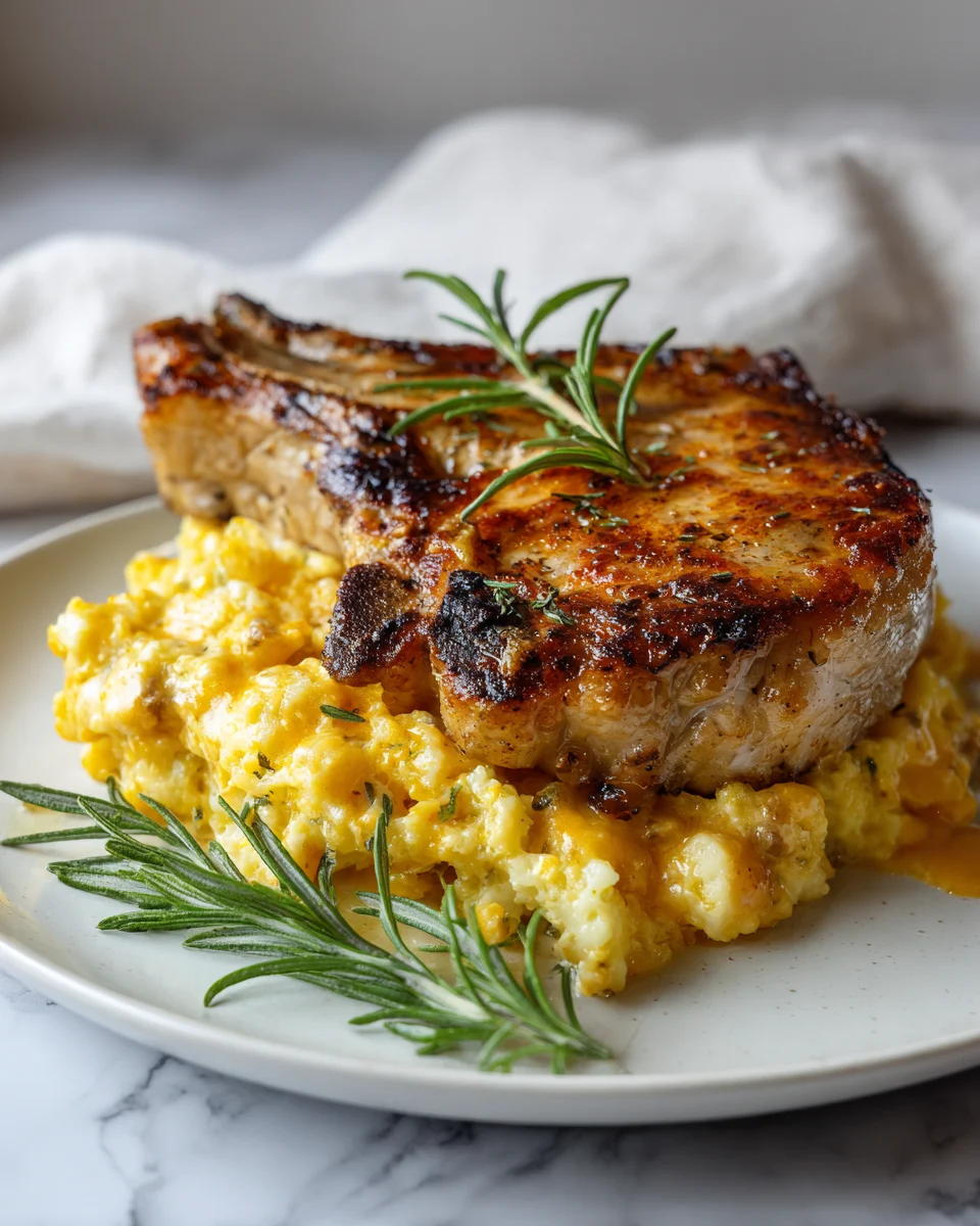 Smothered Pork Chop Potato Casserole: A Classic Comfort Dish