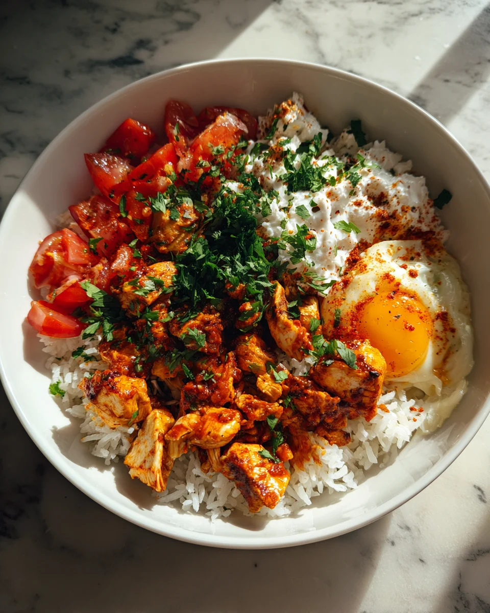 Spicy Harissa Chicken Bowl