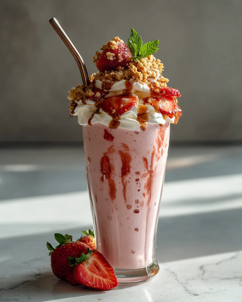 Strawberry Shortcake Milkshake