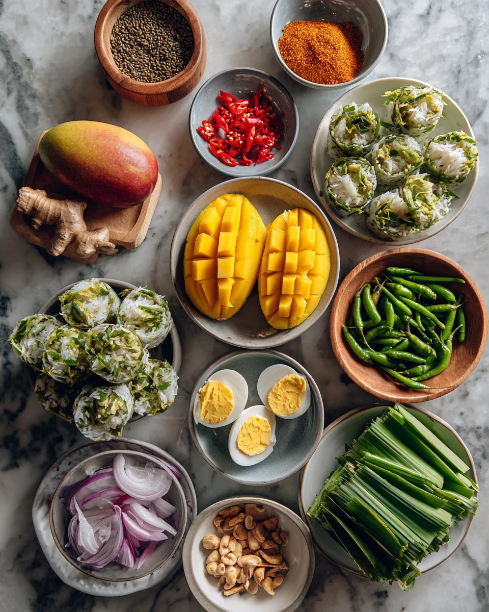Thai Mango Sticky Rice Cups