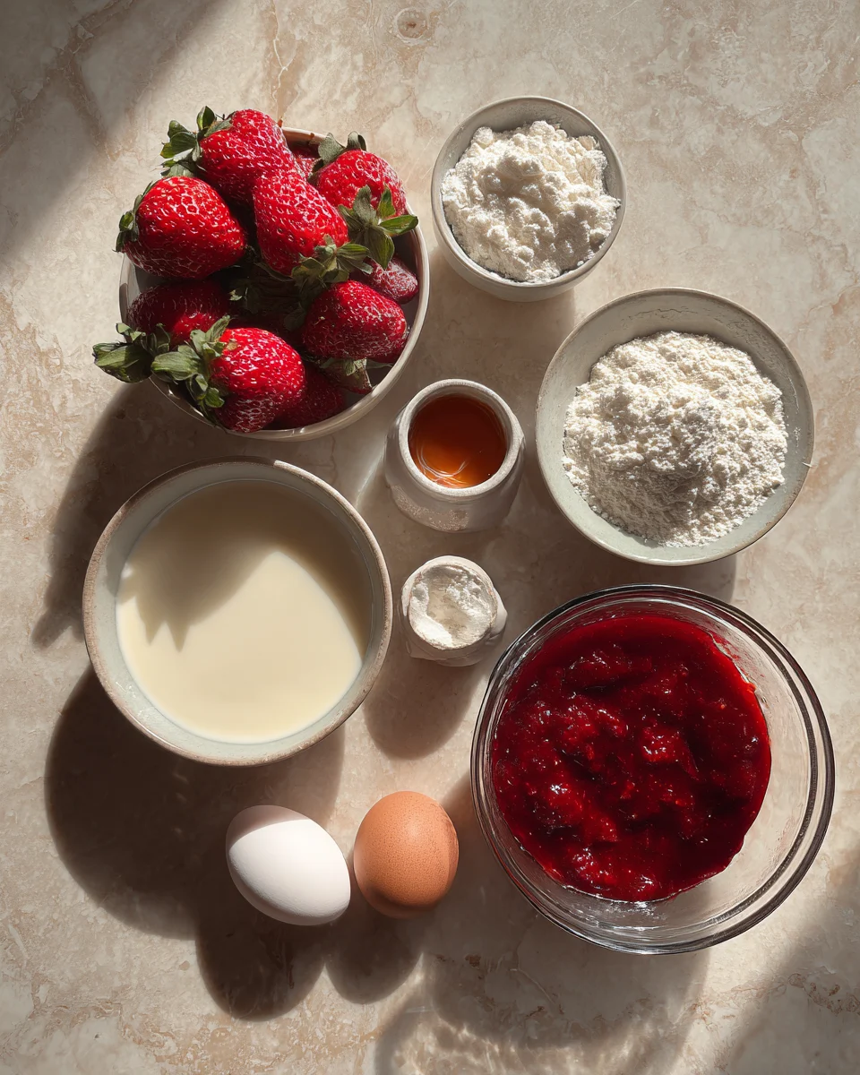 Vanilla Bean Panna Cotta with Berry Sauce