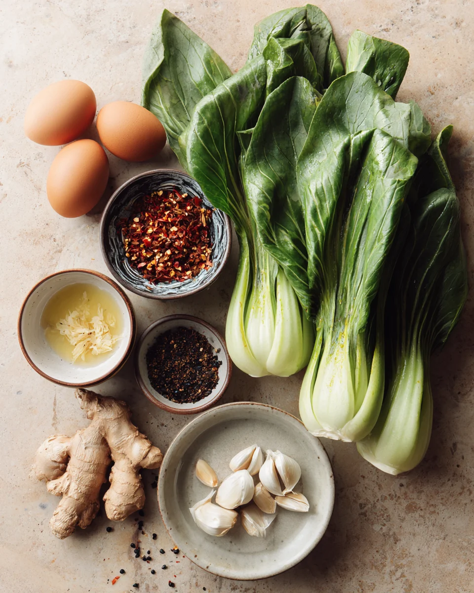 Easy 10-Minute Spicy Garlic Bok Choy