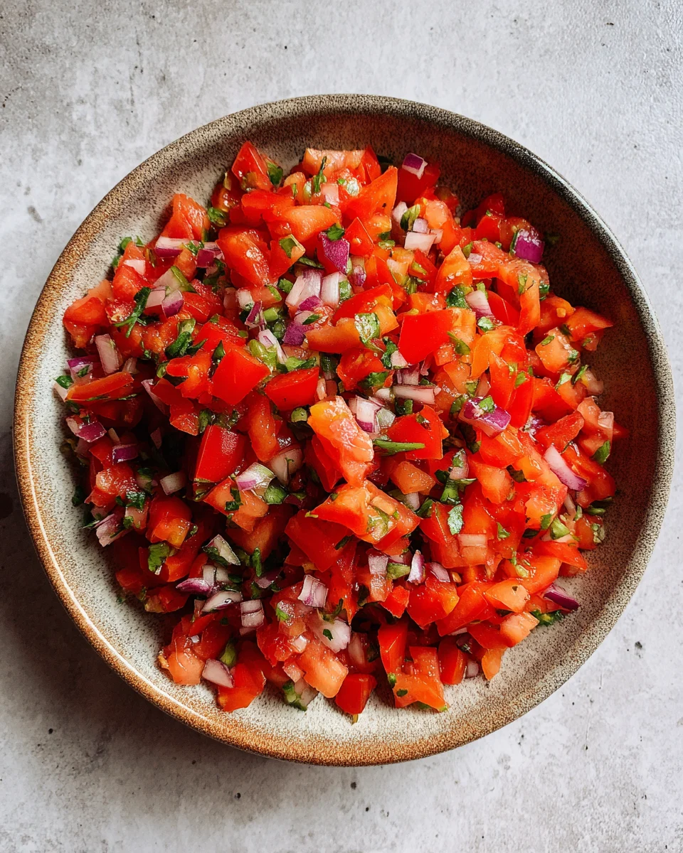 Authentic Pico de Gallo Recipe Mexican