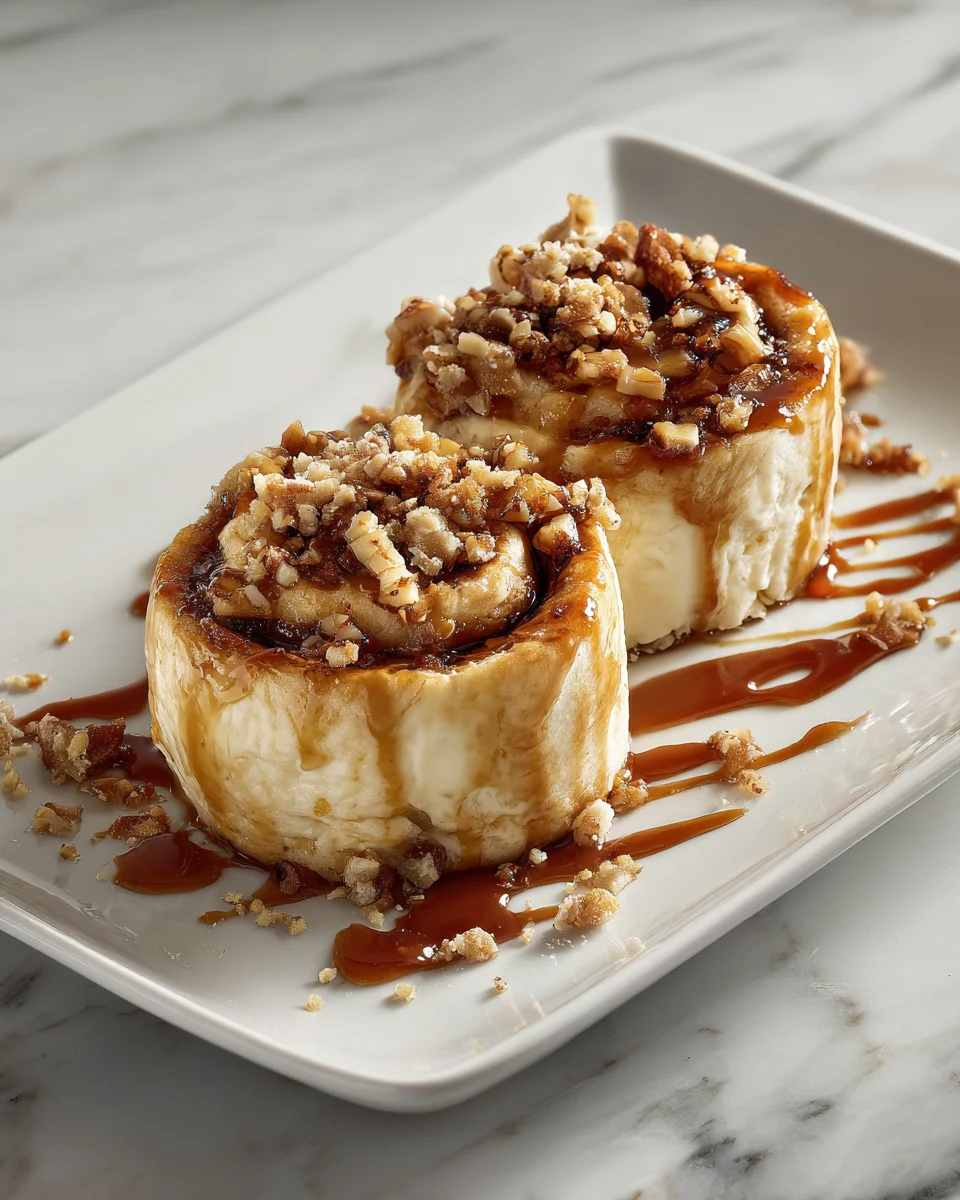 Banana Foster Cheesecake Rolls