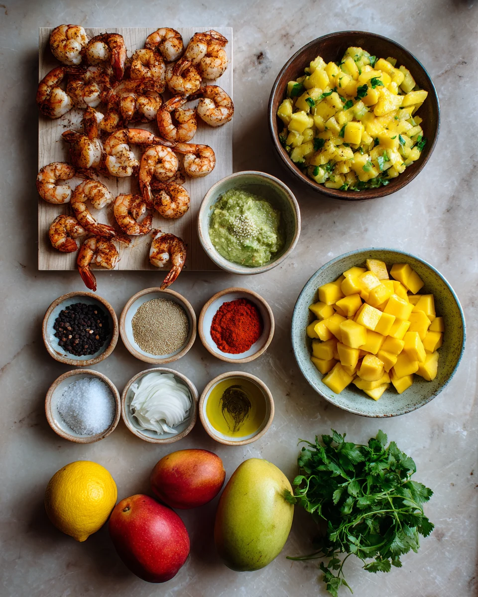 Blackened Shrimp With Mango Salsa: A Flavorful Delight