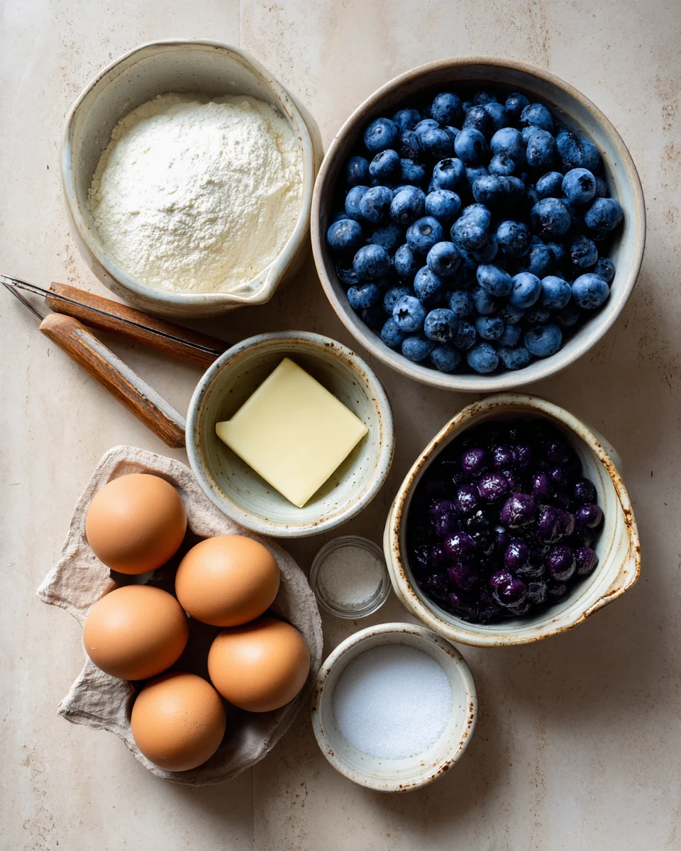 Blueberry White Chocolate Bread Pudding