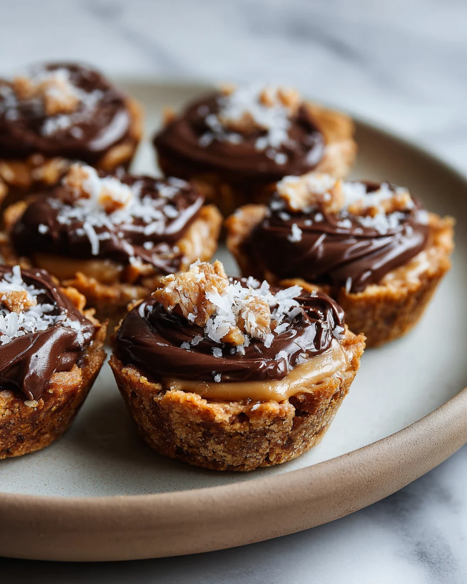 Brown Butter Toffee Cookie Cups