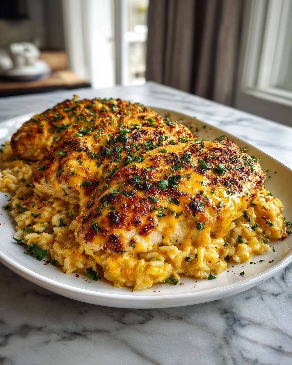 Cheesy Chicken And Rice Bake: A Comforting Family Favorite