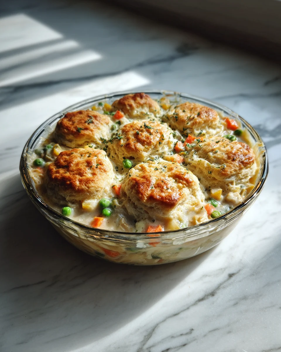 The Ultimate Comfort: Chicken Pot Pie Biscuit Casserole