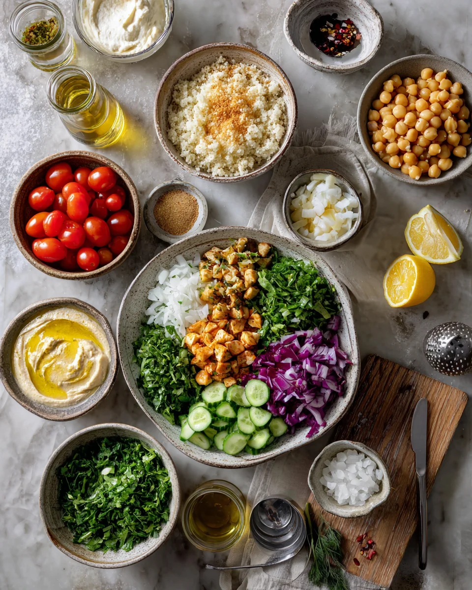 Chicken Shawarma Hummus Bowls: A Delicious and Easy Recipe
