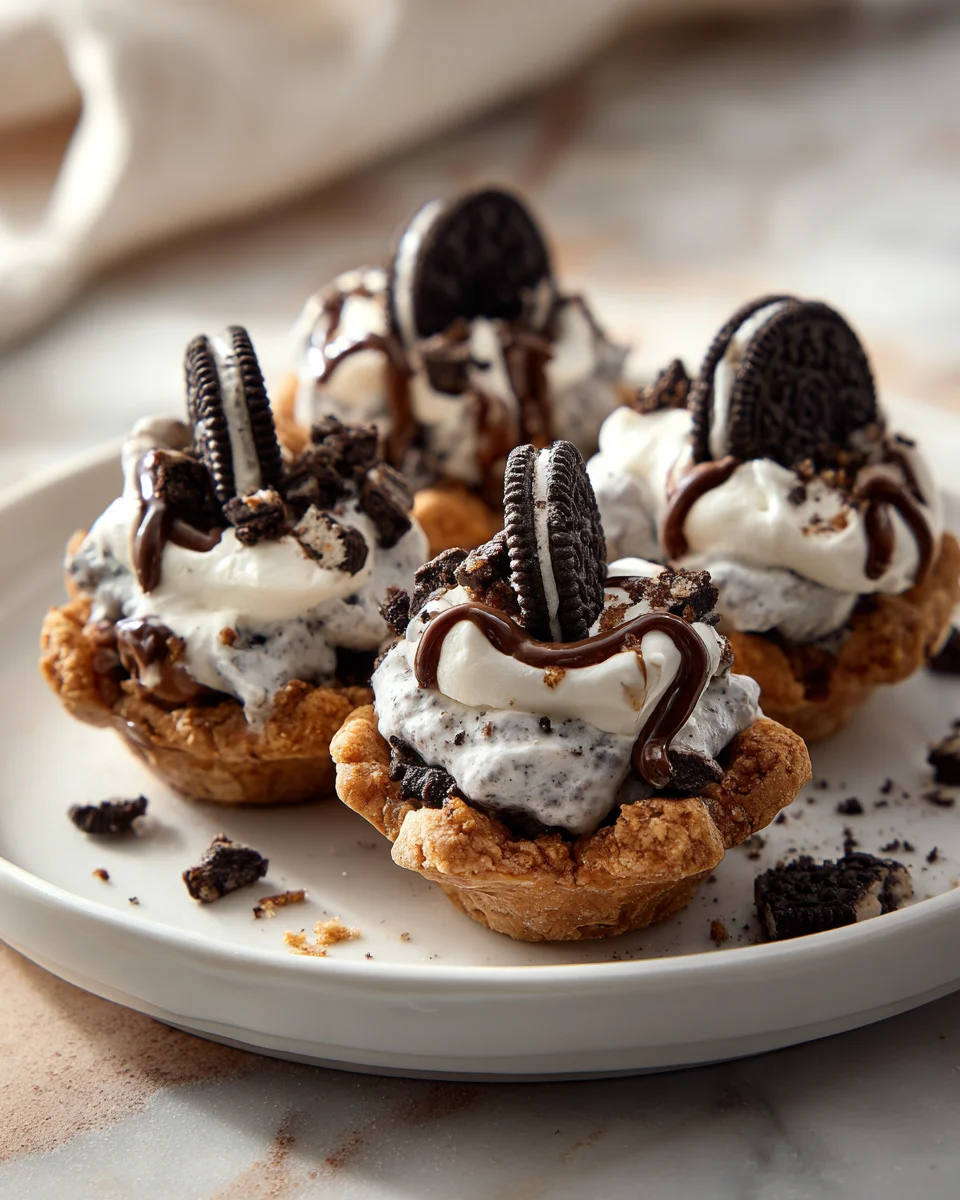 Cookies And Cream Cannoli Cups