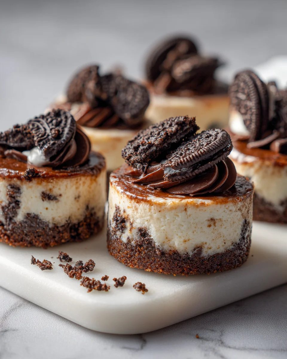 Cookies And Cream Cheesecake Bites