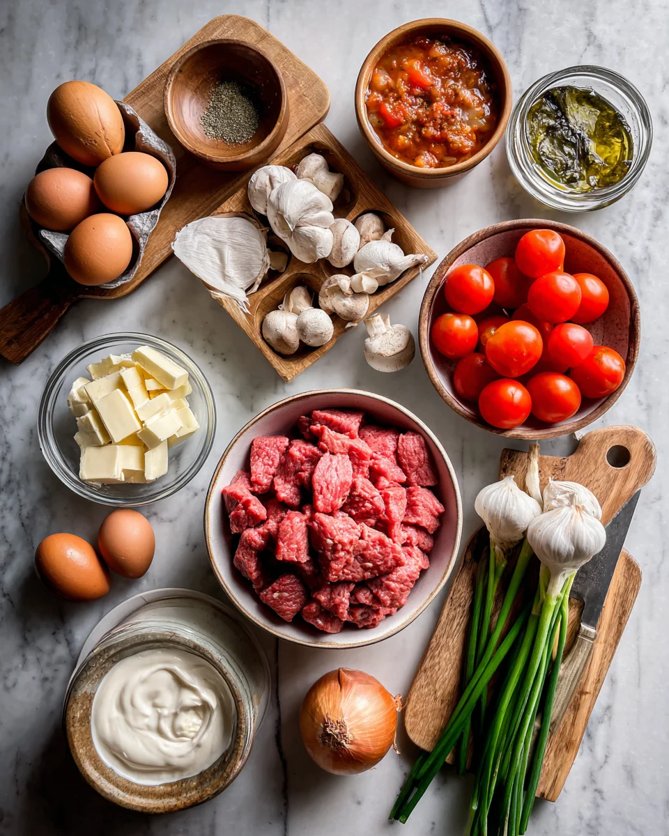 Quick Creamy Beef Skillet Meal