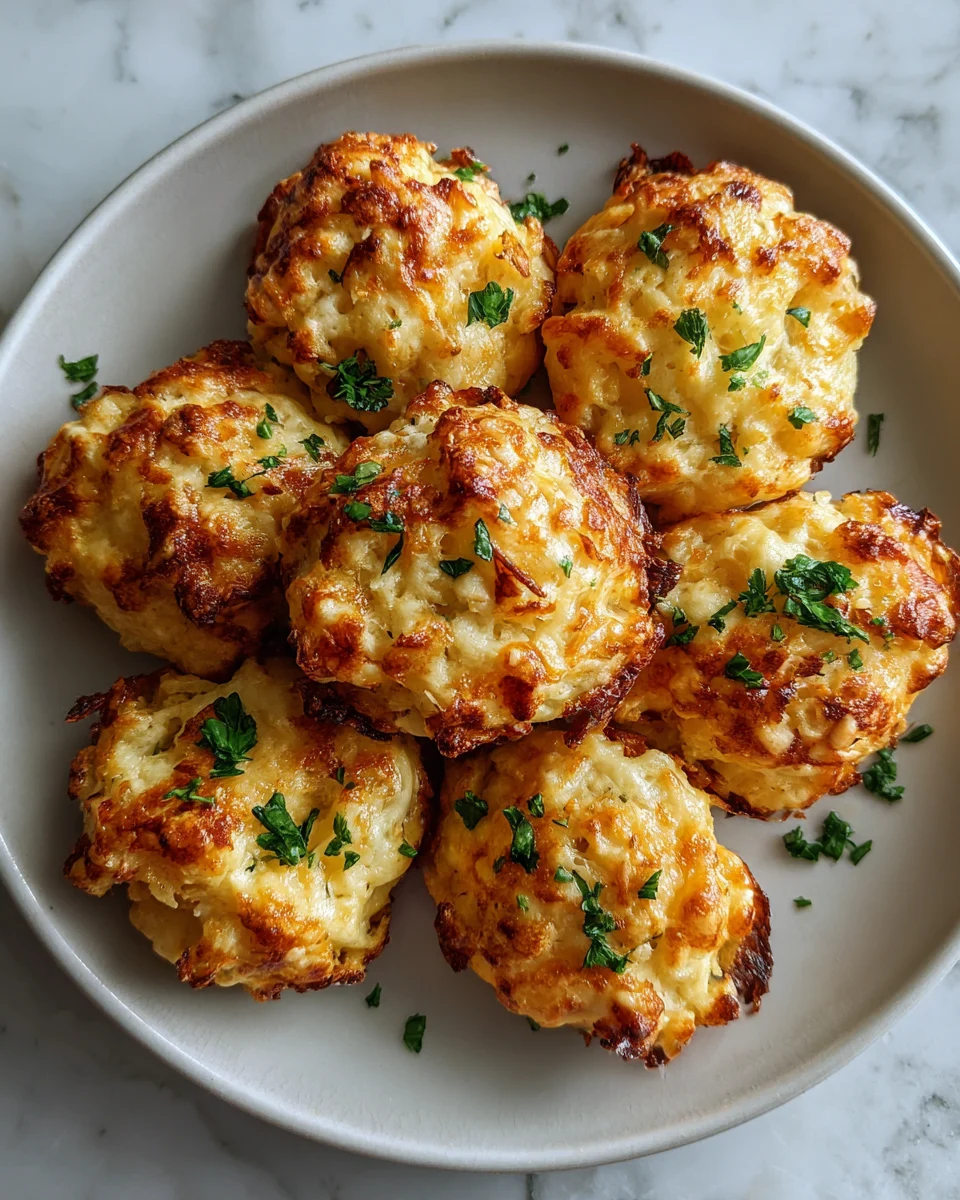 Creamy Potato Puffs with Cheese Delight