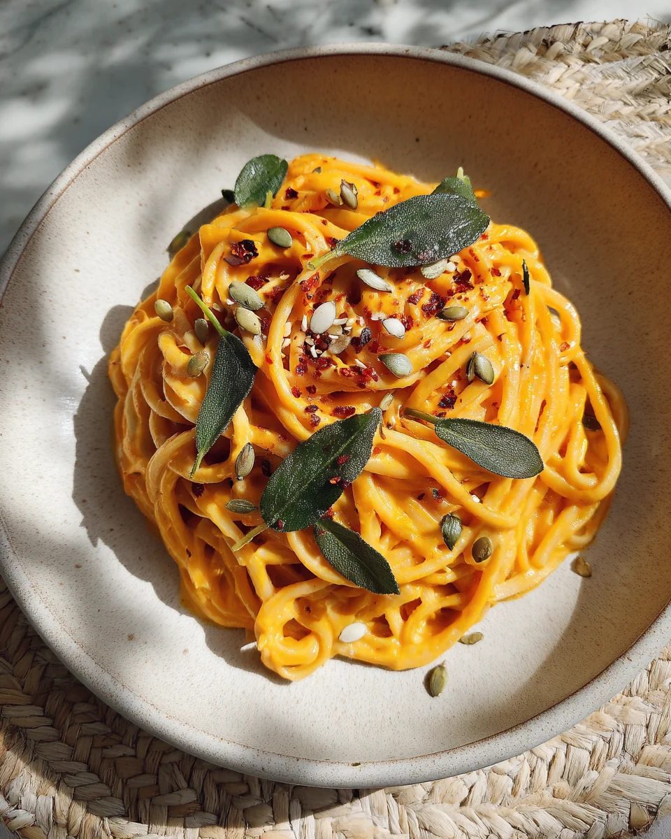 Creamy Pumpkin Pasta Sauce