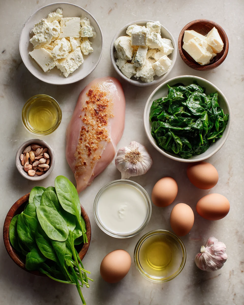 Creamy Spinach Stuffed Chicken Breast