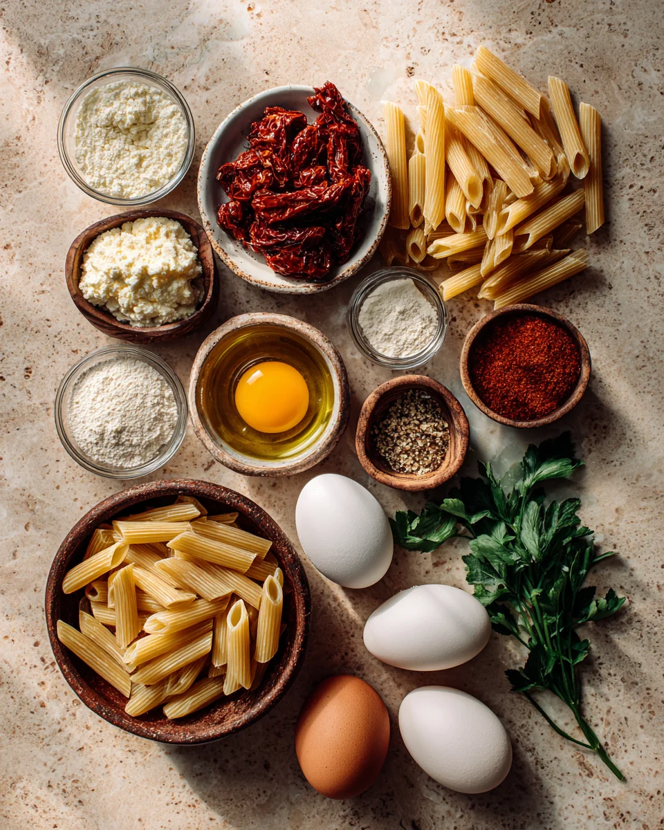 Creamy Sun Dried Tomato Penne