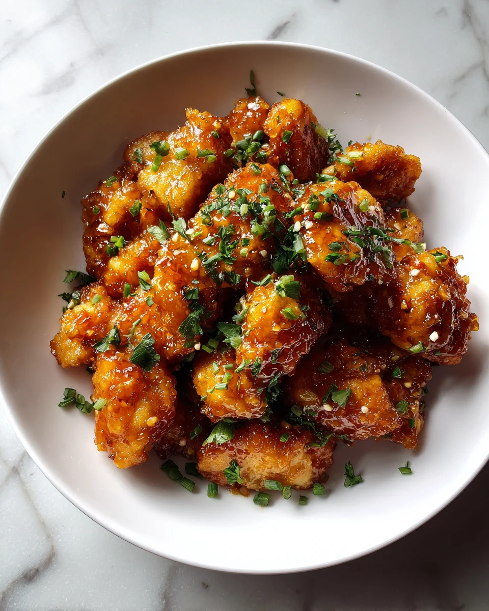 Crispy Honey Butter Chicken Bites