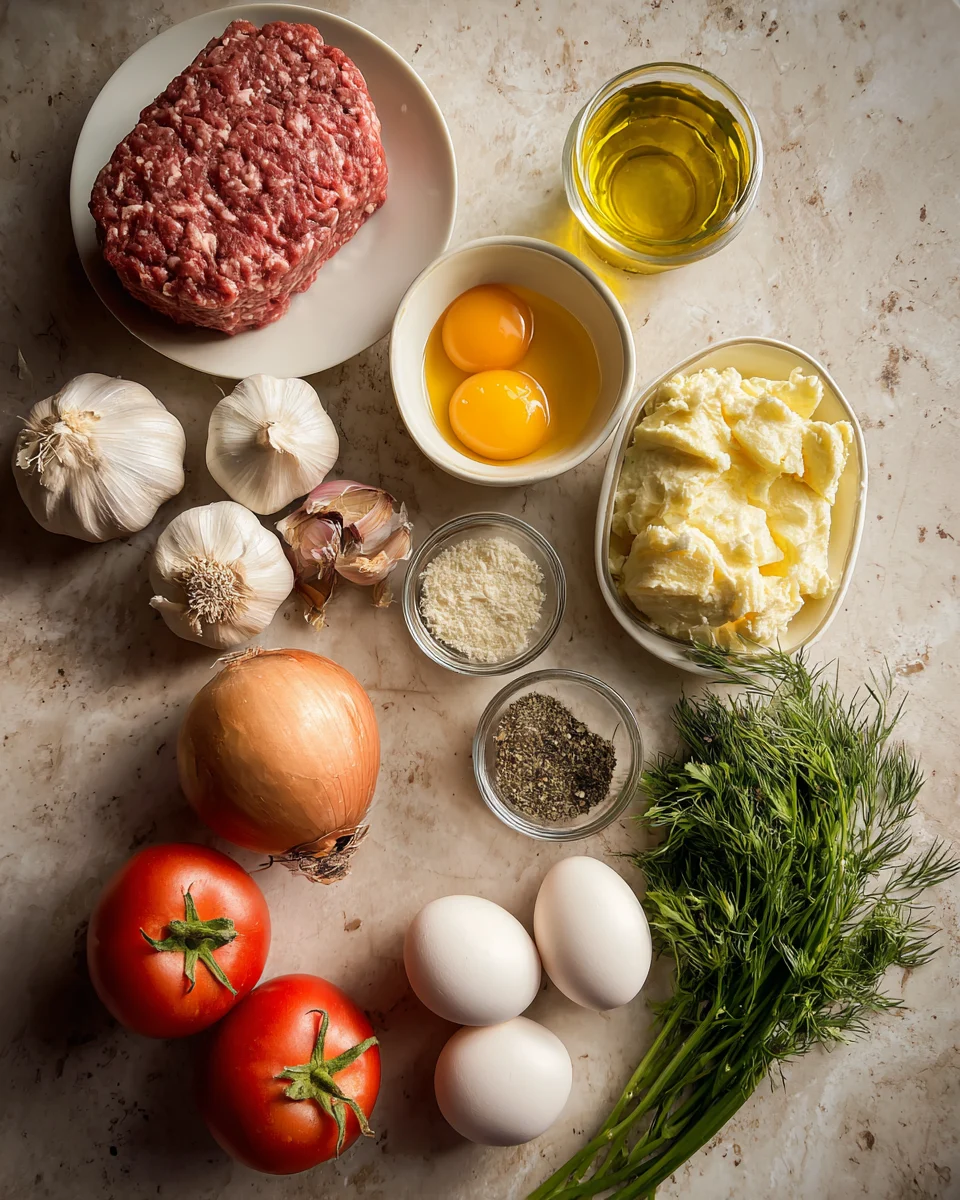 Garlic Parmesan Meatloaf