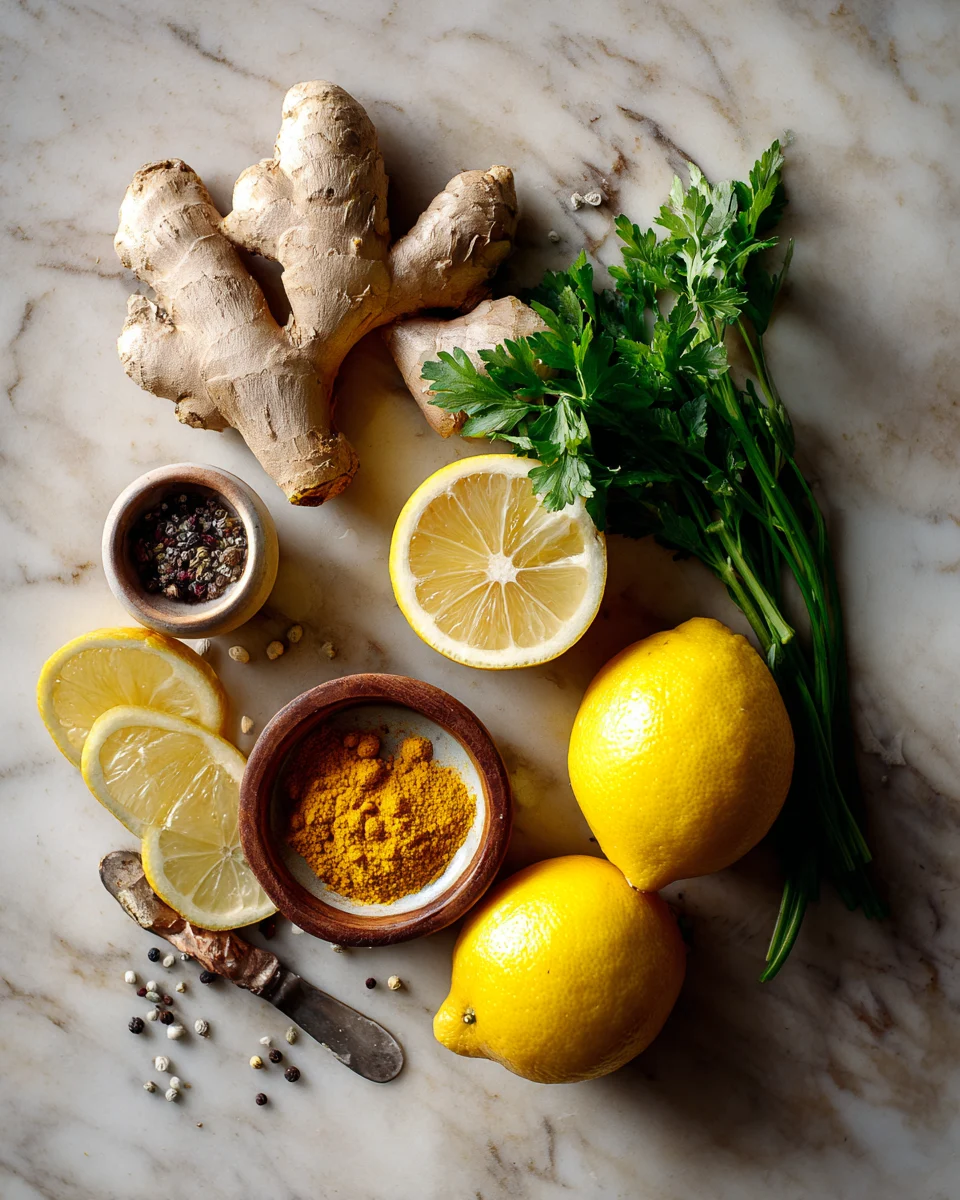 Ginger Lemon Turmeric Shot Benefits