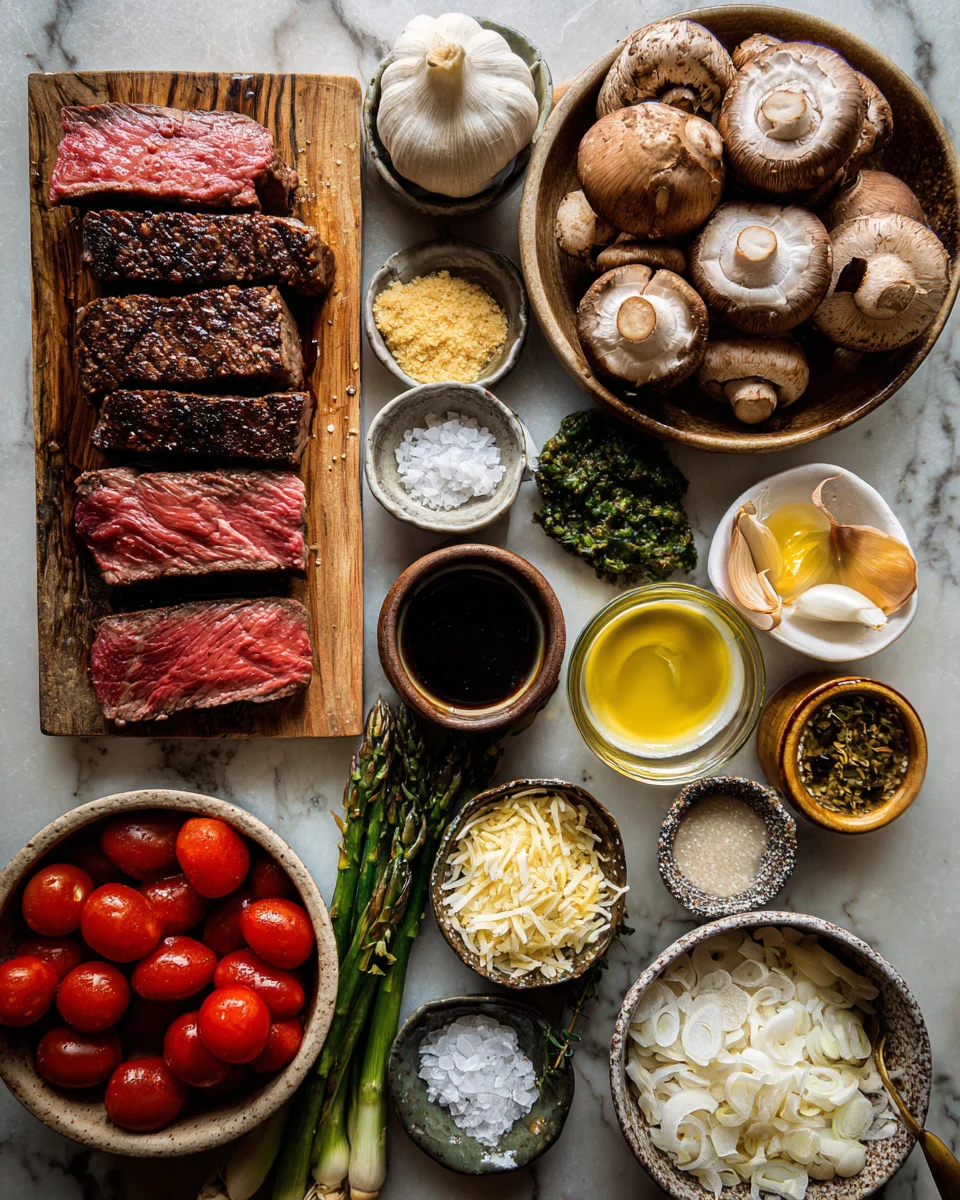 Grilled Steak Bowl with Sauce