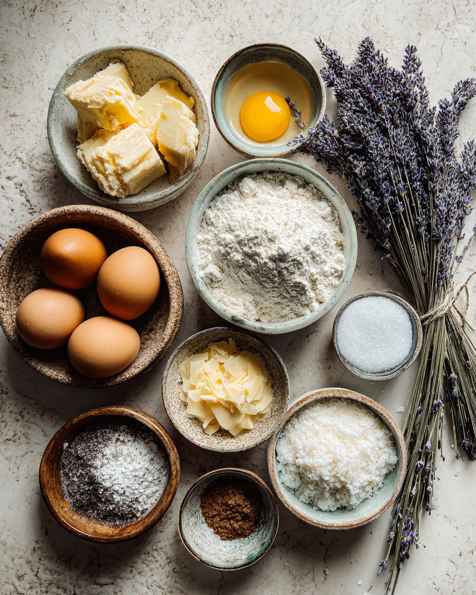 Honey Lavender Shortbread Cookies